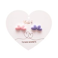 Yuko B Soulmates fülbevaló szett - Hearts