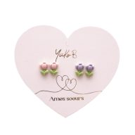 Yuko B Soulmates fülbevaló szett - Aurelia flower
