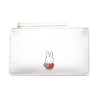 Miffy x Yuko B kézitáska - Miffy flower - bézs