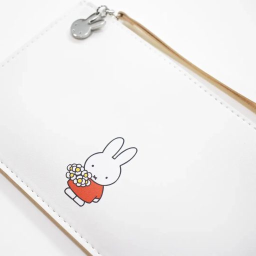 Miffy x Yuko B kézitáska - Miffy flower - bézs