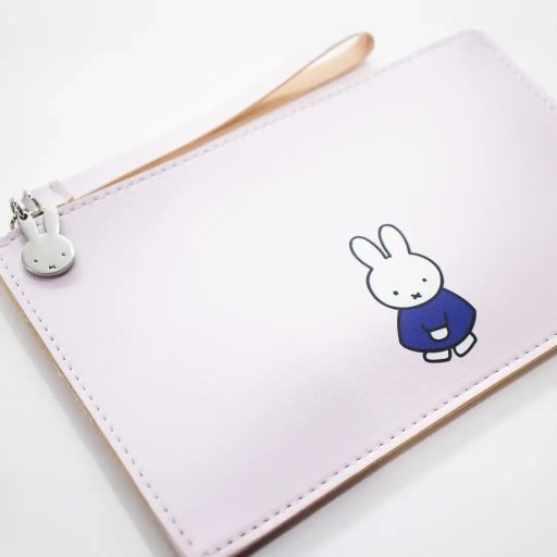 Miffy x Yuko B kézitáska - Miffy walk - rózsaszín